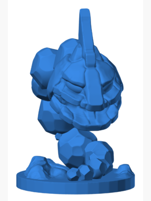 Onix 2 3D Baskı Modeli — Pokémon