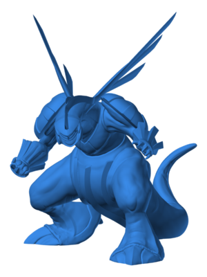 Palkia 1 3D Baskı Modeli — Pokémon