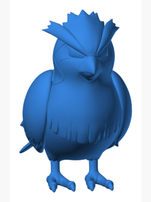 Pidgey 4 3D Baskı Modeli — Pokémon