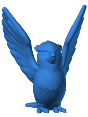 Pidgey 6 3D Baskı Modeli — Pokémon