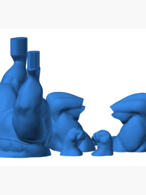 Pikachu 13 3D Baskı Modeli — Pokémon