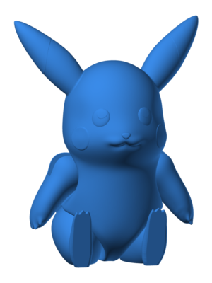 Pikachu 17 3D Baskı Modeli — Pokémon