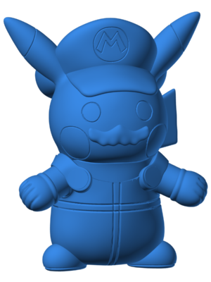 Pikachu 19 3D Baskı Modeli — Pokémon