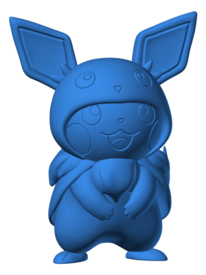 Pikachu 30 3D Baskı Modeli — Pokémon