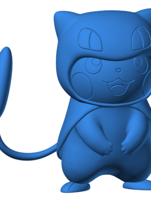 Pikachu 34 3D Baskı Modeli — Pokémon
