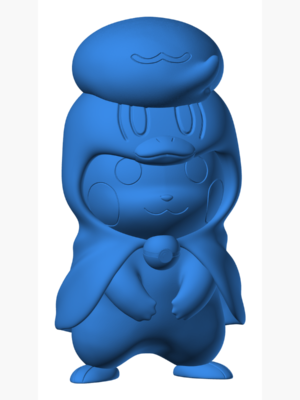 Pikachu 36 3D Baskı Modeli — Pokémon