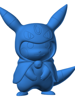 Pikachu 38 3D Baskı Modeli — Pokémon