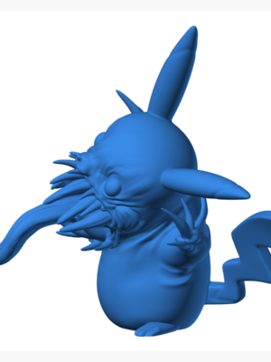 Pikachu 47 3D Baskı Modeli — Pokémon