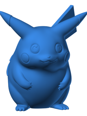 Pikachu 48 3D Baskı Modeli — Pokémon