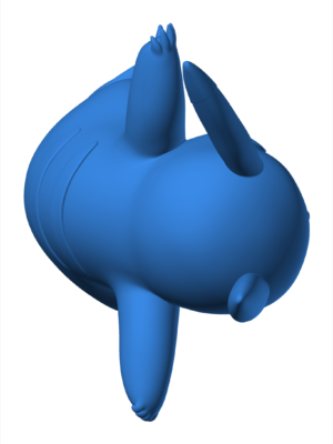 Pikachu 51 3D Baskı Modeli — Pokémon