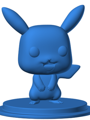 Pikachu 52 3D Baskı Modeli — Pokémon