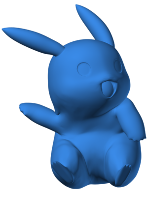 Pikachu 57 3D Baskı Modeli — Pokémon