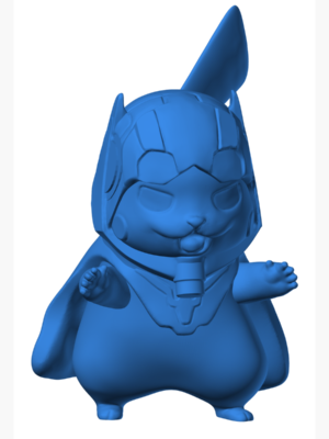 Pikachu 59 3D Baskı Modeli — Pokémon