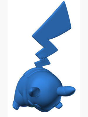 Pikachu 68 3D Baskı Modeli — Pokémon