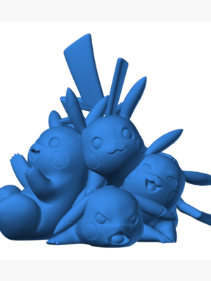 Pikachu 69 3D Baskı Modeli — Pokémon