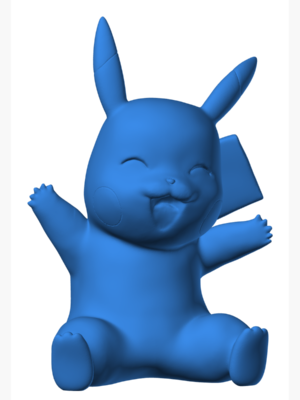 Pikachu 70 3D Baskı Modeli — Pokémon