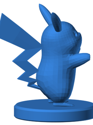 Pikachu 83 3D Baskı Modeli — Pokémon