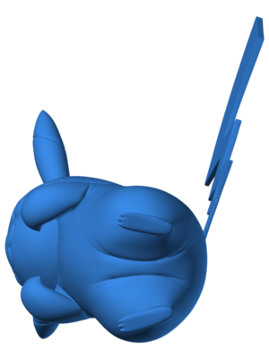 Pikachu 84 3D Baskı Modeli — Pokémon