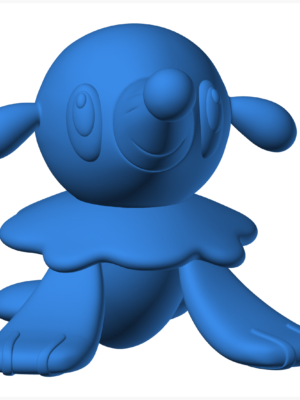 Popplio 3D Baskı Modeli — Pokémon