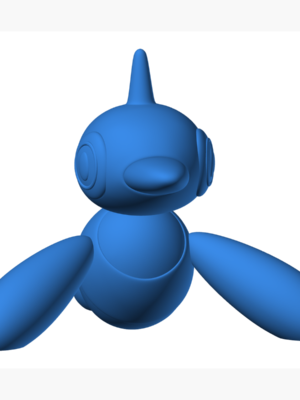 PorygonZ 3D Baskı Modeli — Pokémon