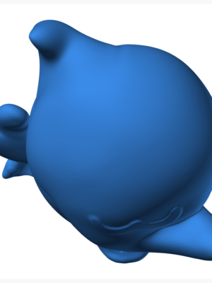 Quaxly 1 3D Baskı Modeli — Pokémon