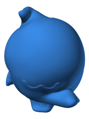 Quaxly 2 3D Baskı Modeli — Pokémon