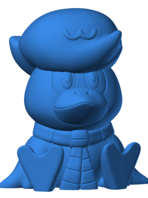 Quaxly 3 3D Baskı Modeli — Pokémon