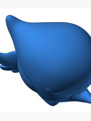 Quaxly 4 3D Baskı Modeli — Pokémon