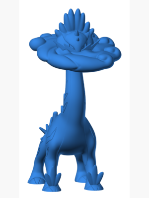RagingBolt 3D Baskı Modeli — Pokémon