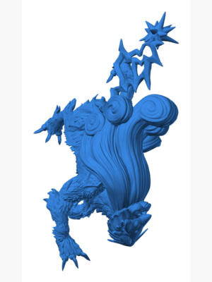Raikou 2 3D Baskı Modeli — Pokémon