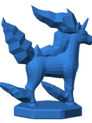 Rapidash 3D Baskı Modeli — Pokémon