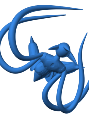 Rayquaza 3 3D Baskı Modeli — Pokémon