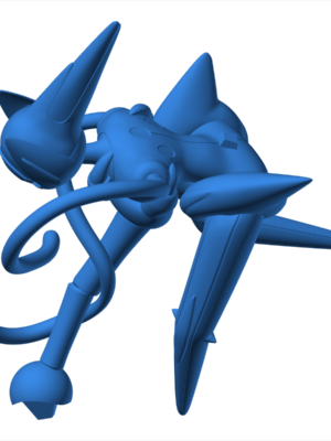 Rayquaza 6 3D Baskı Modeli — Pokémon