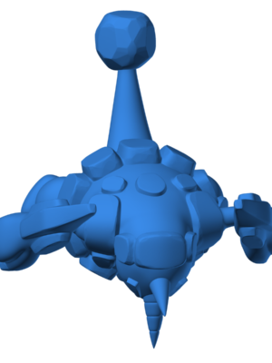 Rhyperior 3D Baskı Modeli — Pokémon
