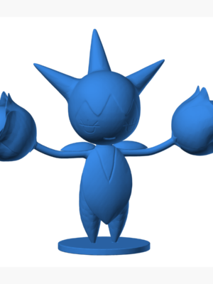 Roselia 3D Baskı Modeli — Pokémon
