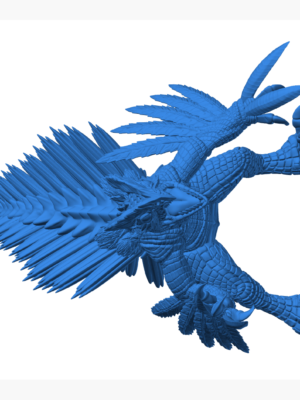 Sceptile 2 3D Baskı Modeli — Pokémon