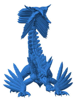 Sceptile 5 3D Baskı Modeli — Pokémon