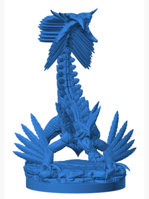 Sceptile 6 3D Baskı Modeli — Pokémon
