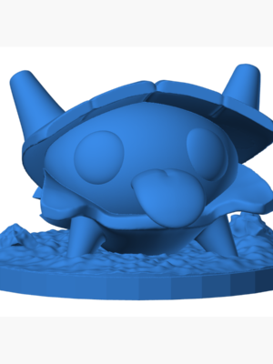 Shellder 1 3D Baskı Modeli — Pokémon