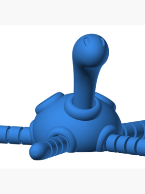 Shuckle 3D Baskı Modeli — Pokémon