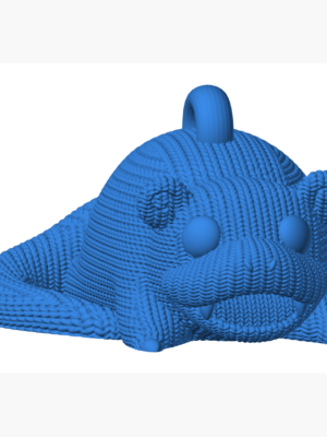 Slowpoke 1 3D Baskı Modeli — Pokémon