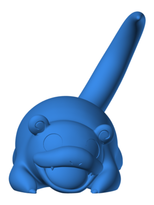 Slowpoke 5 3D Baskı Modeli — Pokémon