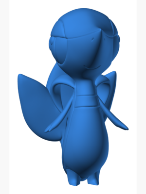 Snivy 3D Baskı Modeli — Pokémon