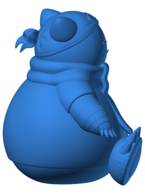 Snorlax 5 3D Baskı Modeli — Pokémon