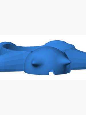 Snorlax 8 3D Baskı Modeli — Pokémon
