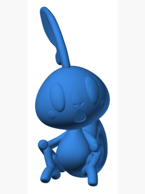 Sobble 3D Baskı Modeli — Pokémon