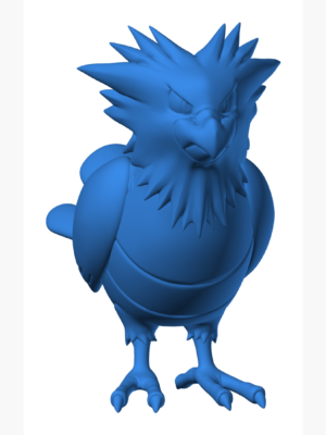 Spearow 3D Baskı Modeli — Pokémon
