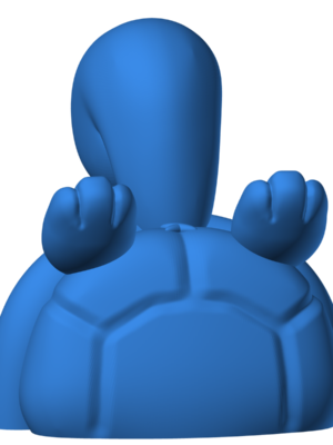 Squirtle 15 3D Baskı Modeli — Pokémon