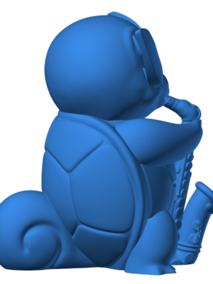 Squirtle 37 3D Baskı Modeli — Pokémon