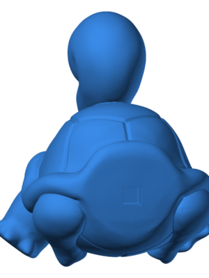 Squirtle 38 3D Baskı Modeli — Pokémon